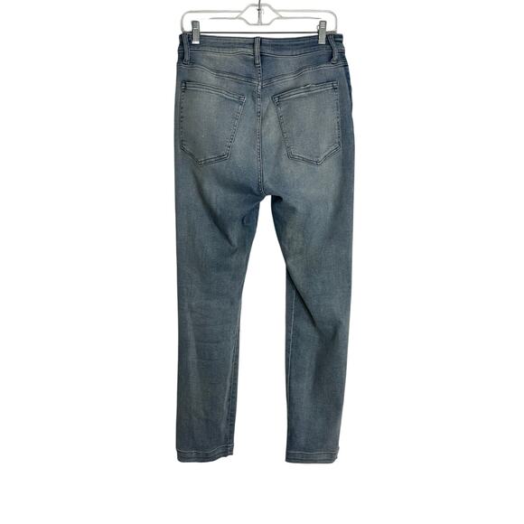 Warp+Weft CDG Paris High-Rise Jeans Button Fly Denim 8/29 Womens Stretch Comfort - Picture 3 of 12
